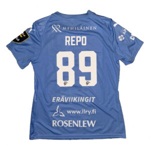 Iida Repo #89 Game Worn vieraspelipaita 2025 - 2026
